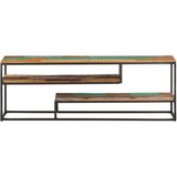 TV ormarić 130 x 30 x 45 cm od masivnog obnovljenog drva | shoptok.hr