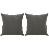  Ukrasni jastuci 2 kom tamnosivi 40 x 40 cm baršunasti | Eponuda.com