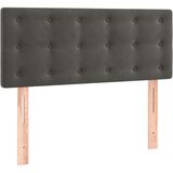 Box spring postelja z vzmetnico temno siv 90x190 cm žamet, (20902091) | Shoptok.si