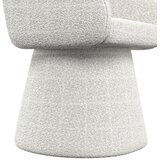 Bessagi Home Naslanjač Maia, Belo | Shoptok.si