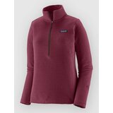 Patagonia R1 Air Zip Neck Fleece Sweater berry fig | Shoptok.si