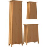  3-dijelni set kupaonskog namještaja od masivne borovine | shoptok.hr