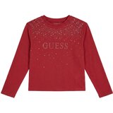 Guess LS MIDI T-SHIRT Crvena Cijene
