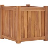  Povišena gredica 40 x 40 x 40 cm od masivne tikovine | shoptok.hr