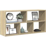 vidaXL Stenska polica sonoma hrast 100x25x50 cm inženirski les Cene