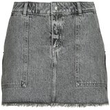 Michael Kors FRAYED DENIM MINI SKIRT Siva | shoptok.hr
