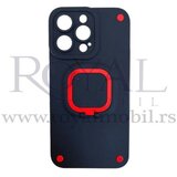  futrola pelit silikon sa drzacem za iphone 13 pro max (6.7) crna sa crvenim Cene