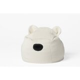 The Brooklyn Kids Kremno bela otroška vreča za sedenje Bear – | Shoptok.si