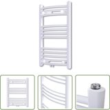 The Living Store Kopalniški cevni radiator za centralno ogrevanje zaobljen 500x764 mm - Cevni Radiator, (21745128) | Shoptok.si