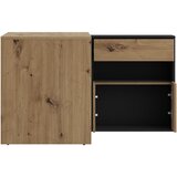 Modern Living Pisalna Miza Corner 1, Barva Hrasta, Antracit | Shoptok.si