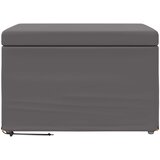  Stolica Siva 61 x 41 x 40 cm Umjetna Koža i Fino Radeći Drvo | shoptok.hr