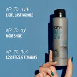 KMS Hair Stay Dry Oil Hairspray suho ulje u spreju s laganim stupnjem učvršćivanja 75 ml | shoptok.hr
