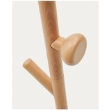 Kave Home Obešalnik iz masivne bukve v naravni barvi 46x170 cm Nadue – | Shoptok.si