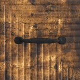 TV omarica Dimljen hrast 102 x 34,5 x 50 cm Inženirski les, (5000210583) | Shoptok.si