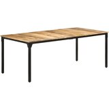 The Living Store Jedilna miza 200x100x76 cm robusten mangov les - Jedilna Miza, (21835209) | Shoptok.si