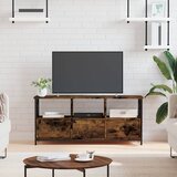 The Living Store TV omarica dimljeni hrast 102x33x45 cm inženirski les in železo - TV Omarica, (21376397) Cene
