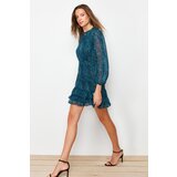 Trendyol Green Patterned Ruffle Dress | shoptok.hr