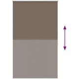 Rolo zavjesa za zamračivanje 104,4 x 175 cm Širina tkanine 100 cm boje kave | shoptok.hr