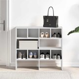  Stalci za cipele 2 kom koji se mogu složiti bijeli 89,5x30x40cm | shoptok.hr