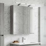  Kopalniška ogledalna omara Siva Sonoma 60 x 14,5 x 70 cm, (5000233224) | Shoptok.si