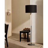 Kave Home Crna stojeća svjetiljka s tekstilnim sjenilom (visina 160 cm) Canar – | shoptok.hr