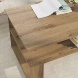  Klubska miza Umetni hrast 90 x 50 x 40 cm Konstruiran les, (5000120291) | Shoptok.si