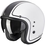 Scorpion kaciga Belfast evo retrol matt white silver kaciga Cene