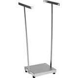 VAR Stojalo za koše za smeti, jekleno, za prostornino 120 l, stacionarno, VxŠxG 940 x 370 x 330 mm | Shoptok.si