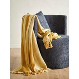 Bloomingville Žuta deka od recikliranog pamuka 130x160 cm Frello – | shoptok.hr