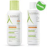 A-derma exomega control krema 400 ml + exomega kupka 250 ml gratis Cene