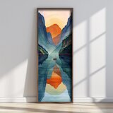 WALLXPERT FAH025-120 Multicolor Decorative Framed MDF Painting | Eponuda.com