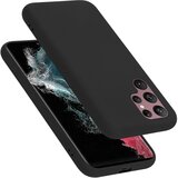 Cadorabo Case, združljiv s Samsungom v tekoči črni barvi - zaščitni pokrov iz fleksibilnega silikona TPU, (20586817) Cene