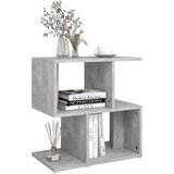  Nočna omarica 2 kosa betonsko siva 50x30x51,5 cm iverna plošča, (20623941) | Shoptok.si