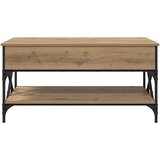  Kava Stol Umjetnički hrast 100 x 50 x 50 cm Konstruirano drvo | shoptok.hr