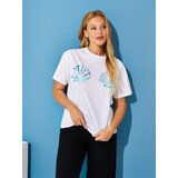 Sinsay Majica s sjajnim printom | shoptok.hr