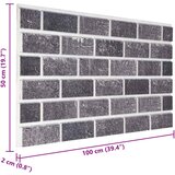  Zidne panele 10 pcs Crna i Siva 100 x 50 cm EPS pjena | Eponuda.ba