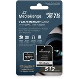 Mediarange Germany MICRO SDXC 512GB MEMORIJSKA KARTICA, Adapter, UHS-I/U3, 512GB , MR947 8 | shoptok.hr