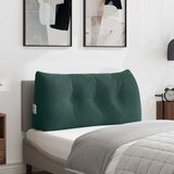  Jastuk za leđa Tamnozelena 100 x 24 x 50 cm Baršun | shoptok.hr