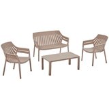 BOLZZ Hilton baštenski set, Bež