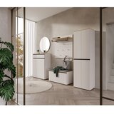 Germania Sivo-bež/v svetli naravni barvi set za hodnik 96x95x30 cm Cormano – | Shoptok.si