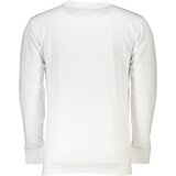 Cavalli Class MEN&#39;S WHITE ZIPLESS SWEATSHIRT | Shoptok.si