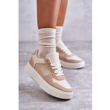 Boto Women's Low Sport Shoes On The Platform Beige Kyllie | Shoptok.si