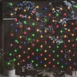 vidaXL Novoletna svetlobna mreža večbarvna 4x4 m 544 LED lučk | Shoptok.si