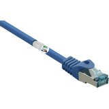 Renkforce RF-5047458 RJ45 omrežni kabel\, Patch kabel CAT 6a S/FTP 3.00 m modra z zaščitnim zapornim zatičem\, ognjevaren 1 kos, (20419338) | Shoptok.si