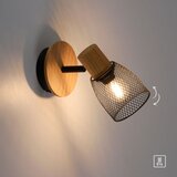 Just LIGHT. 15191-79 - Zidni spot TAMIS 1xE14/10W/230V borovina | Eponuda.com