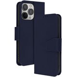 AVIZAR Denarnica etui za iPhone 13 Pro Max iz premium usnja s funkcijo stojala, Modra noč, (5000189974) | Shoptok.si