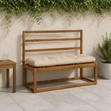  Jastučići za klupe VIANEN 2 kom. 100% poliester Krem - Krem 120 x 40 x 12 cm | shoptok.hr