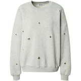 Edited Sweater majica 'Ylva' bazalt siva / siva melange