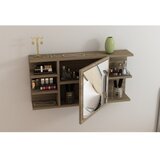Hanah home zidna polica marta walnut | ePonuda.com