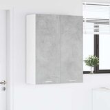 Viseći ormarić Betonski sivi 80 x 31 x 100 cm Konstruirano drvo | shoptok.hr